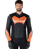 alpinestars faster v3 leather jacket