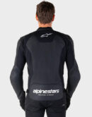 alpinestars faster v3 riding leather jacket