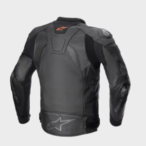 alpinestars gp plus v4 black leather jacket