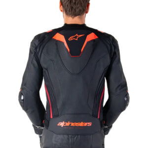 alpinestars missile v3 ignition-black leather jackets