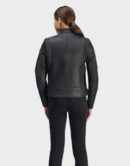 alpinestars stella dyno black red leather jacket
