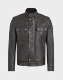 belstaff hand waxed gangster jacket