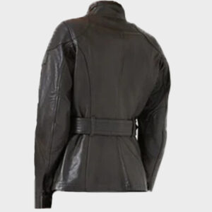 belstaff women hand waxed trialmaster motorcycle jacket