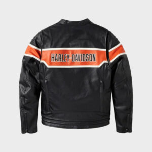 harley davidson trenton leather riding jacket