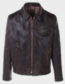 schott nyc classic heavy cowhide racer jacket