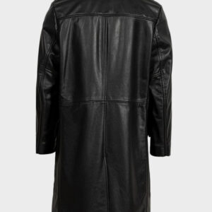 schott nyc mens lightweight cowhide trench coat