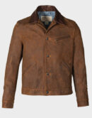 schott nyc nubuck cowhide mechanic's jacket
