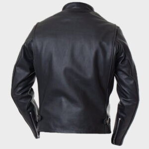 schott nyc single rider moto jacket black