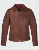 schott nyc storm heavyweight oiled nubuck jacket
