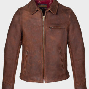 schott nyc storm heavyweight oiled nubuck jacket