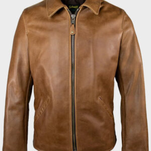 schott nyc waxy buffalo leather sunset jacket